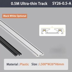 6mm tenké magnetické lišty