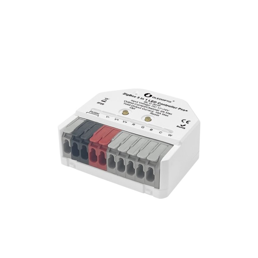 GLEDOPTO GL-C-301P - Ultra Mini ZigBee Pro+ 5in1 Smart LED Controller