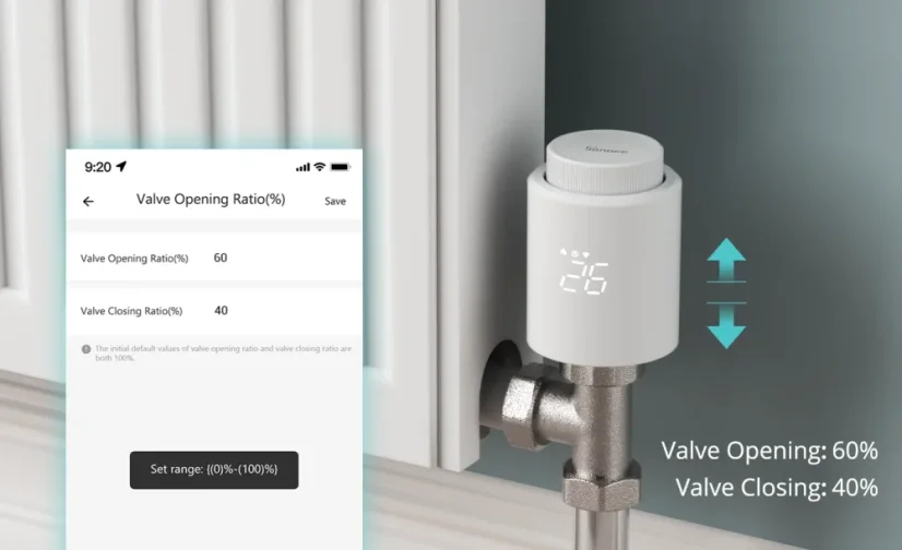 SONOFF Valvola Termostatica per Radiatore Zigbee (TRVZB)