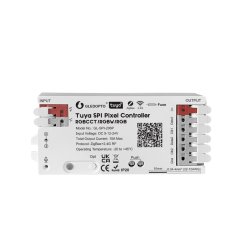 GLEDOPTO GL-SPI-206P - Tuya ZigBee SPI pixelový ovládač