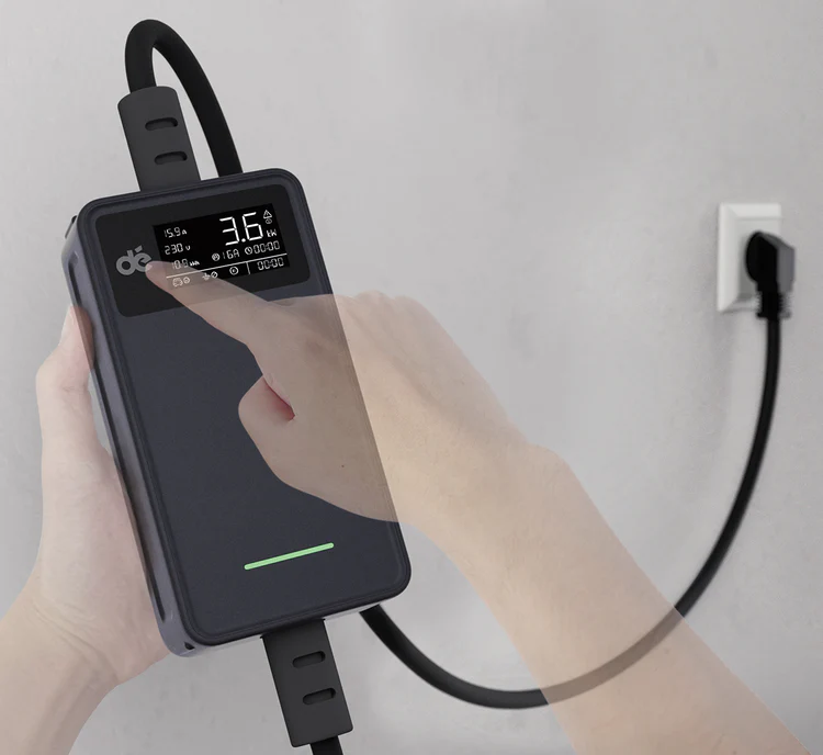 dé Typ 2 nabíjecí kabel Schuko v1