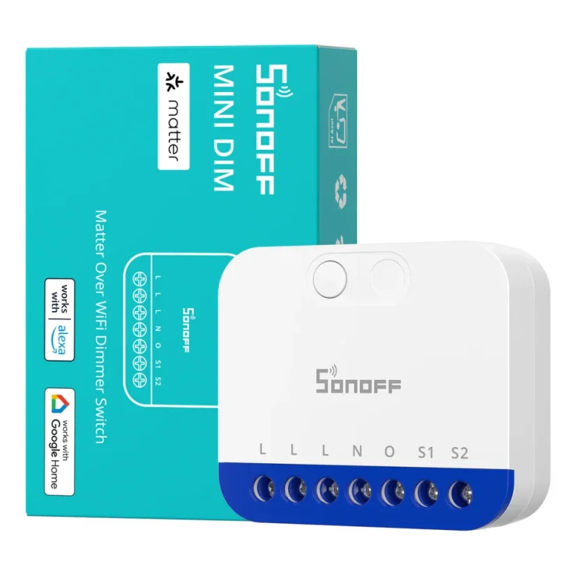 SONOFF MINI Extreme Matter Über WiFi Dimmer Schalter | MINI-DIM