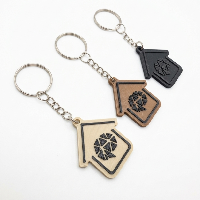 HomeBrainz NFC Keychain