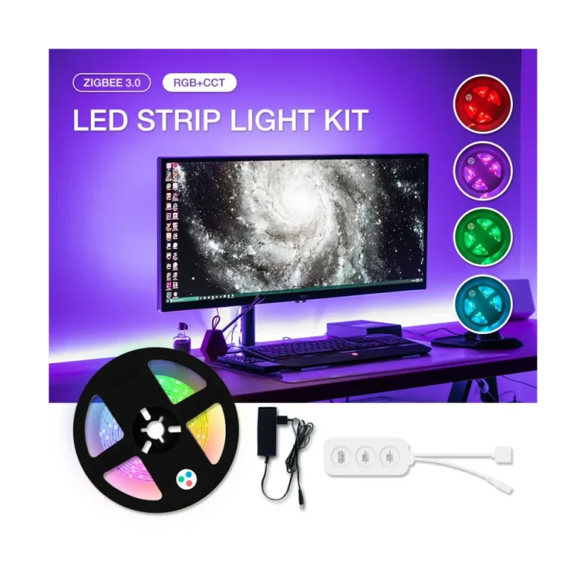 GLEDOPTO GL-C-004P - Zigbee Pro 12V LED Streifen Kit