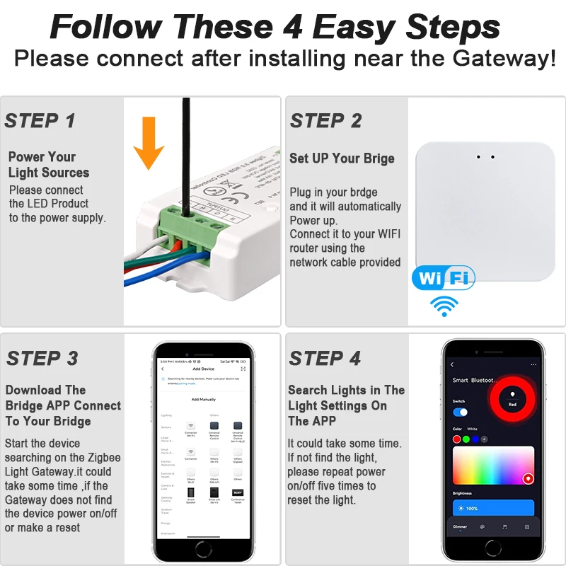 Kontroler LED Zigbee 3.0