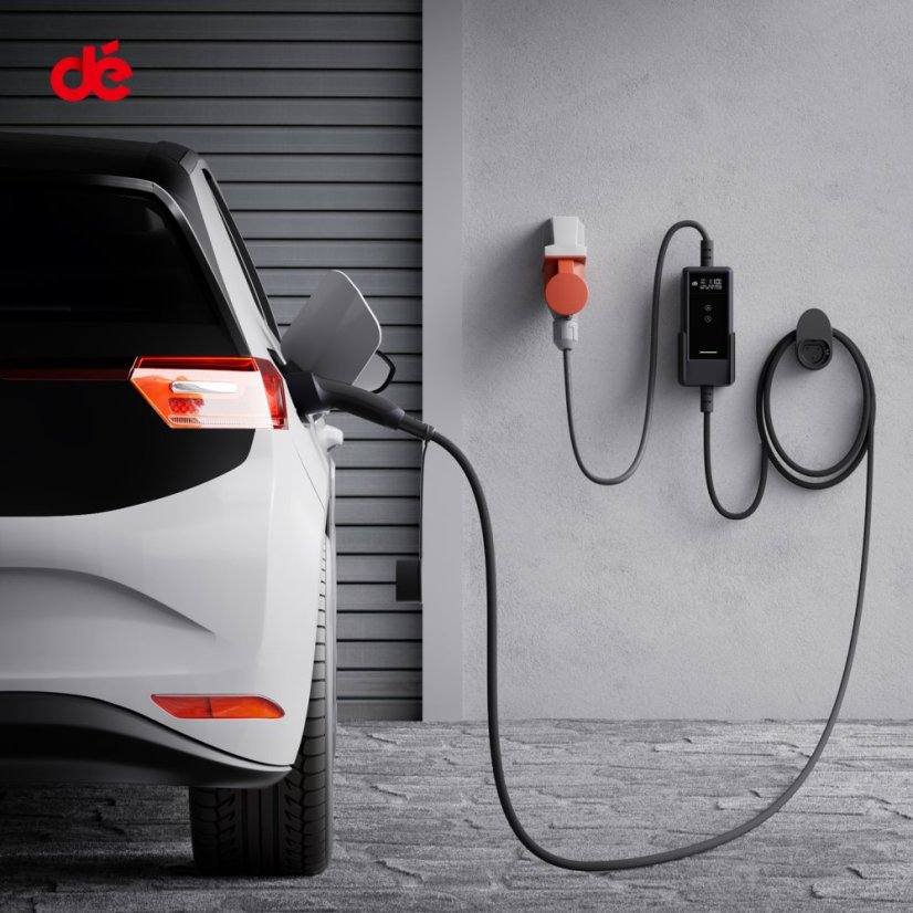 dé kabel do ładowania typu 2 CEE 22 kW - Długość: 7 m