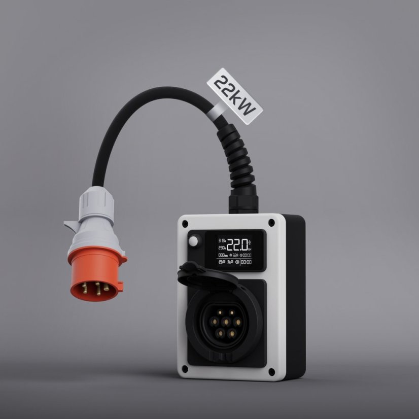 dé Mobile Wallbox Ladegerät 22 kW - Typ: Basisset