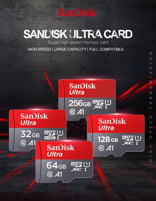 SanDisk SDXC Ultra Speicherkarte
