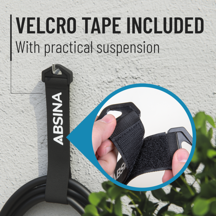 ABSINA - Kabel do ładowania pojazdów elektrycznych Typ 2 - 22 kW 7,5 m