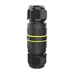 IP68 waterproof straight (I) connector for outdoor cables
