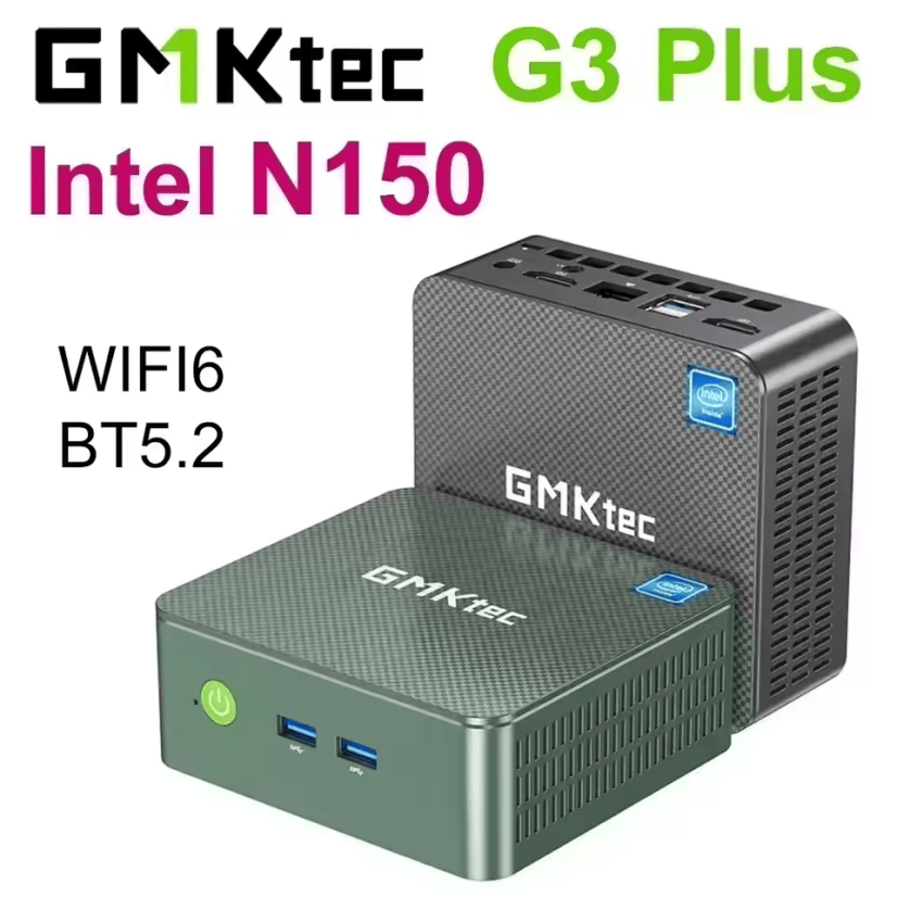 GMKtec G3 Plus Mini PC - Veľkosť RAM: 16 GB, Veľkosť disku: 1 TB