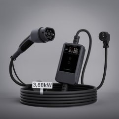 dé Typ 2 nabíjecí kabel Schuko v2