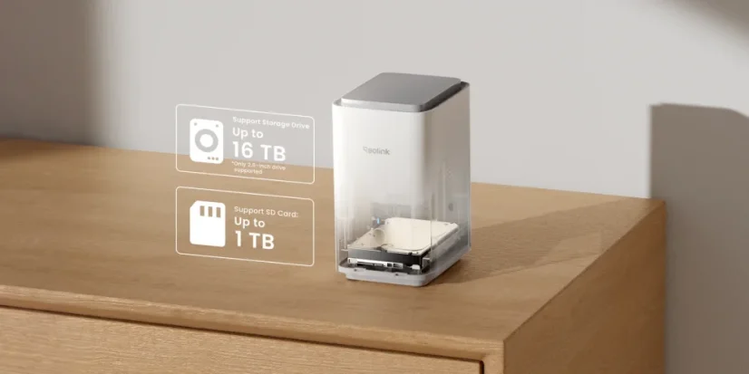 Reolink Home Hub 2 – Hub bezpieczeństwa Wi-Fi 6 z wyszukiwaniem wideo AI, do 16 TB