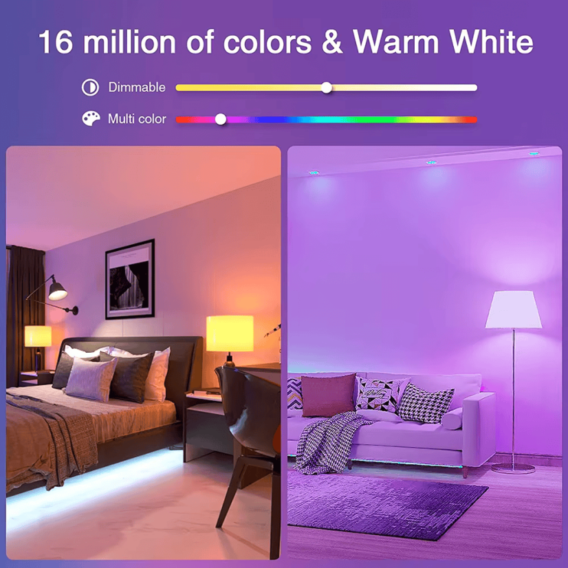 Tuya Wi-Fi Smart Bulb, E14, 5W
