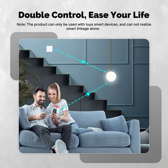 MOES ZigBee Smart Scene Switch – Tragloser, kabelloser Controller für 12 Szenen