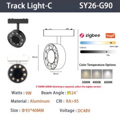 Binari da 6mm - Luci Smart Zigbee Altre