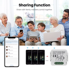 Smart Switch Wi-Fi-Modul – 2 Kanäle