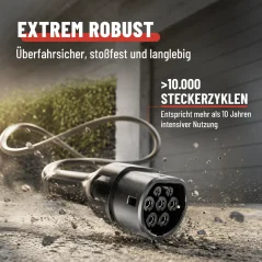 Nabíjecí kabel Typ 2 11kW/16A, 3fázový