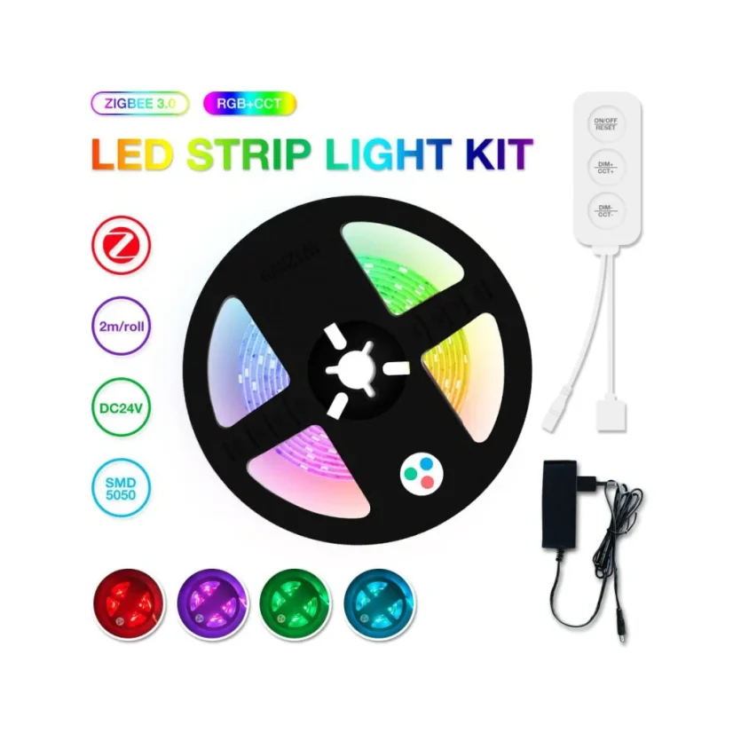 GLEDOPTO GL-C-004P - Zigbee Pro 12V LED Streifen Kit