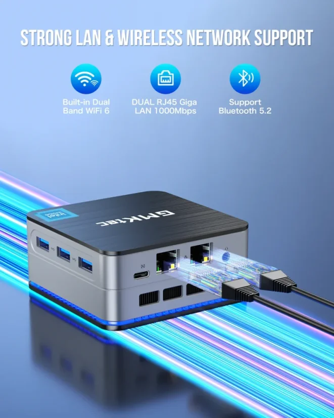 GMKtec NucBox G2 Mini PC – Intel 12. gen Alder Lake N100