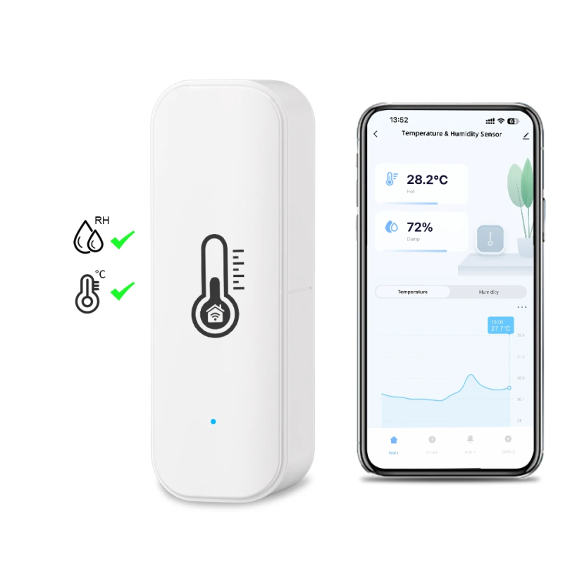 Zigbee Temperatur und Feuchtigkeitssensor