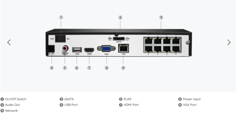 Reolink RLK8-810B4-A - 4K NVR systém