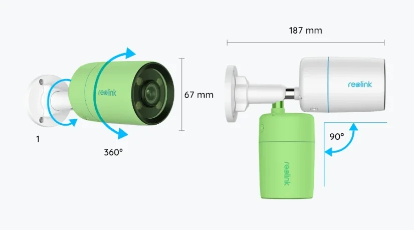 Reolink CX810 - kamera so skutočným plnofarebným nočným videním