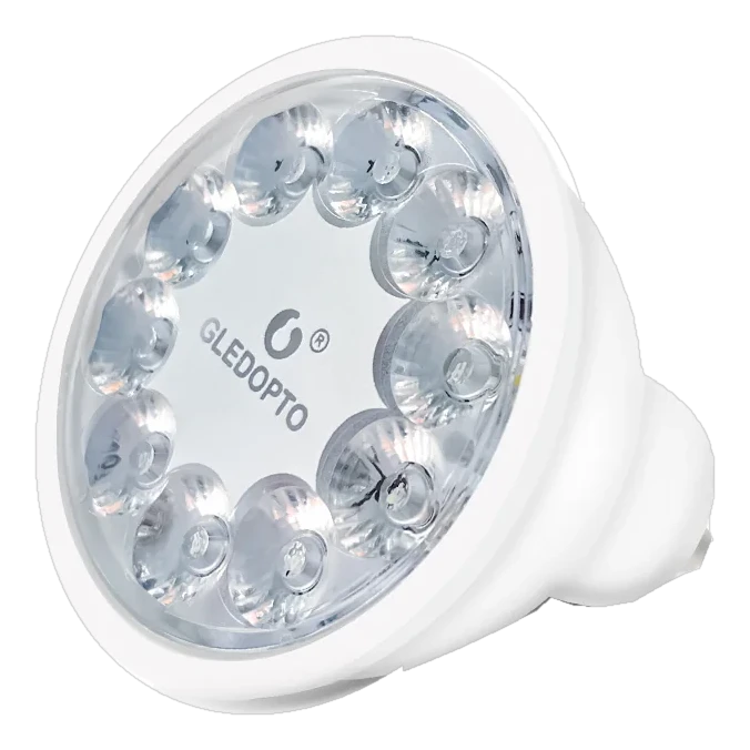 GLEDOPTO GL-S-006P - Zigbee 3.0 Pro GU10 RGB+CCT inteligentny reflektor 5W