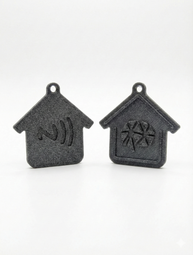 HomeBrainz NFC Keychain