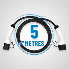 ABSINA EV nabíjecí kabel Type 2 - 11kW 5m