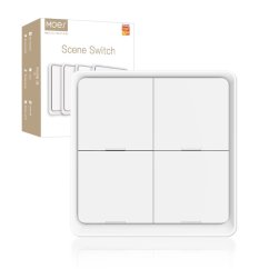 MOES ZigBee Mehrzweck-4-Tasten-Szenenschalter