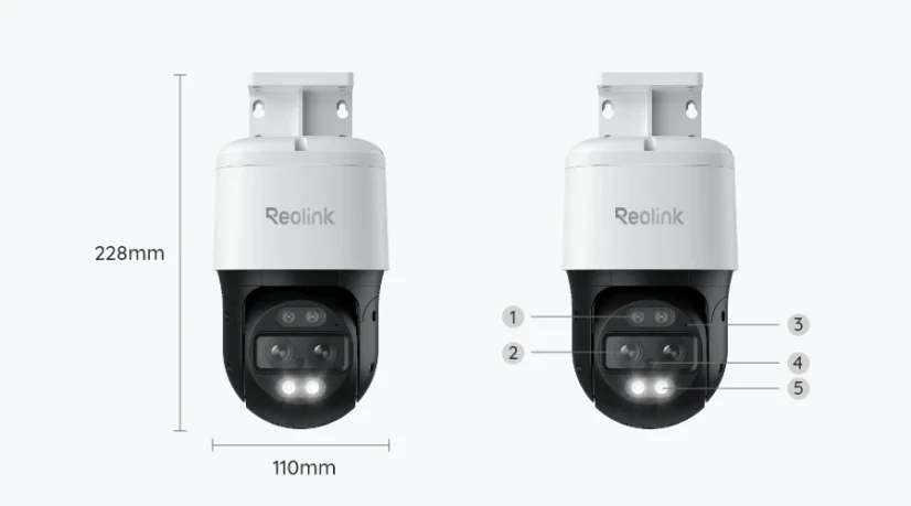 Reolink TrackMix PoE – Dual Lens, Smart Tracking