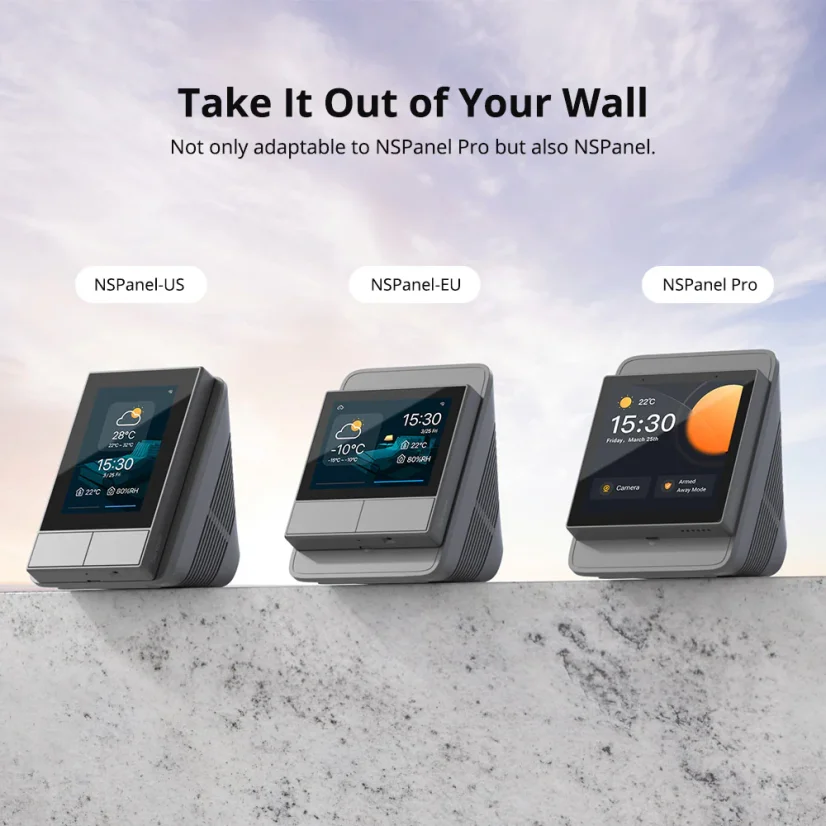 SONOFF Desk Enclosure Stand for NSPanel & NSPanel Pro