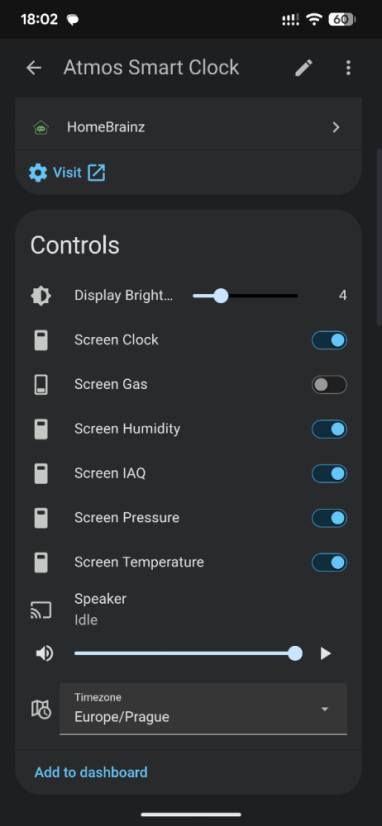 inkVision® Atmos Smart Clock