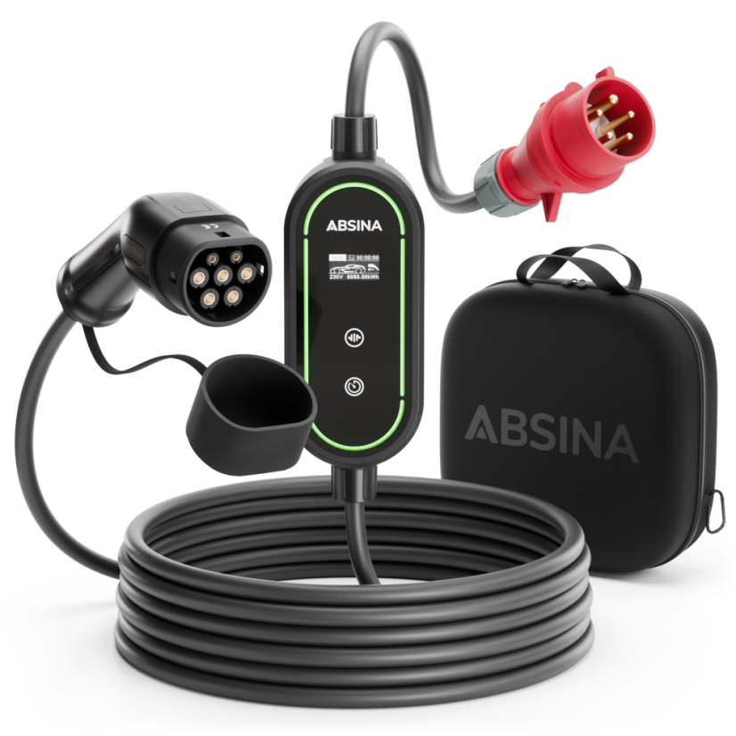 ABSINA Mobilna Ściana Ładowania 11kW